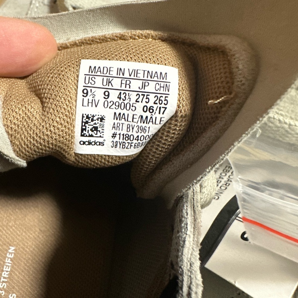Adidas Campus Vulc II Skate Shoes – Light Grey / Gum Sole – Size 9.5 (Men’s) - Picture 7 of 8